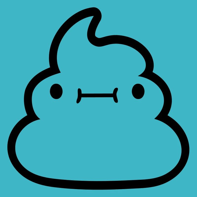 Face Kawaii tas de merde