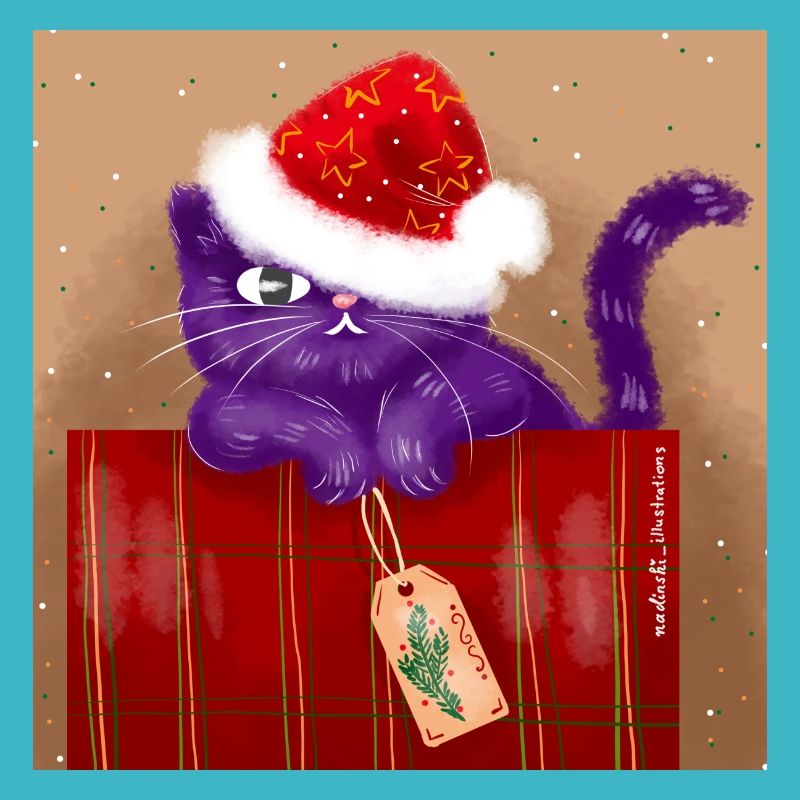 Weihnachtskatze