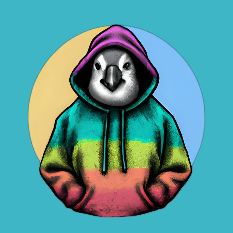 Pingouin classique avec pull