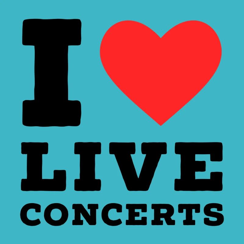Ich liebe Live-Konzerte