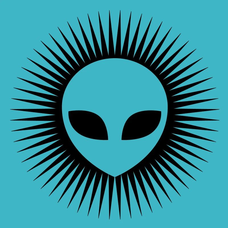Alien Head Cool Logo