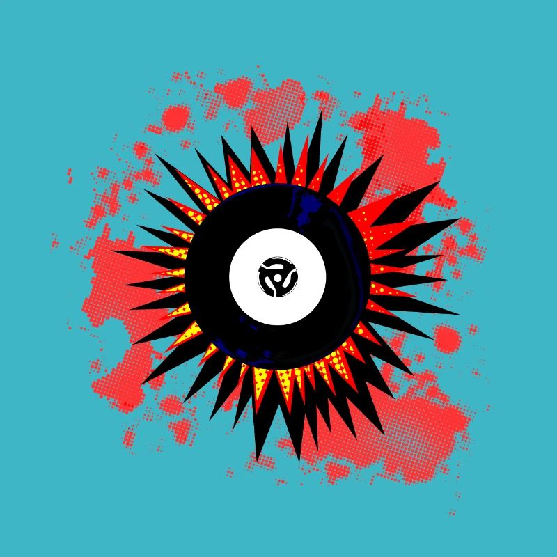 Explosion du disque 45 tr/min