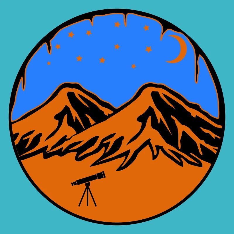 Starry Sky Mountains