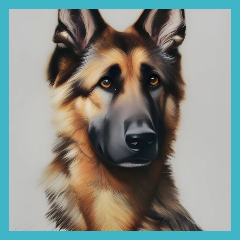 Entzückender Deutscher Schäferhund