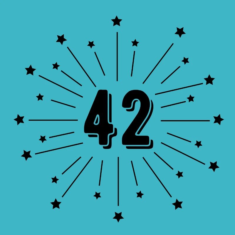42. Sternjubiläum - 42 Jahre Geschenk