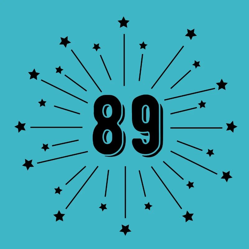 89. Sternengeburtstag - Geschenk 89 Jahre