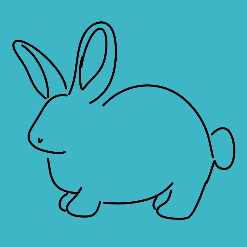 Rabbit Symbol Animal Cute
