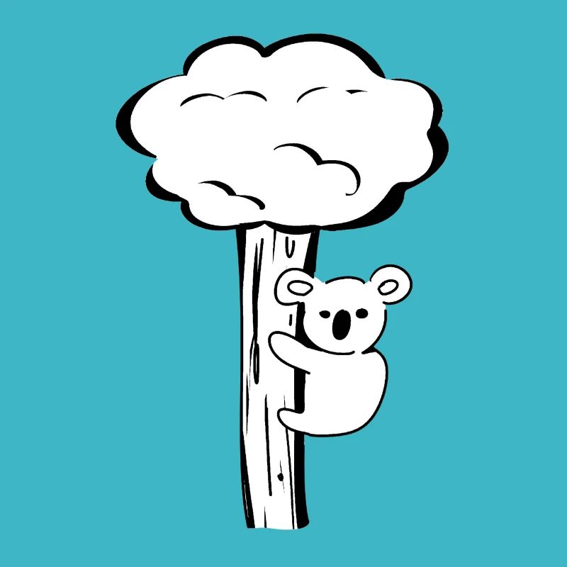 Koala Animal Tree Climbing