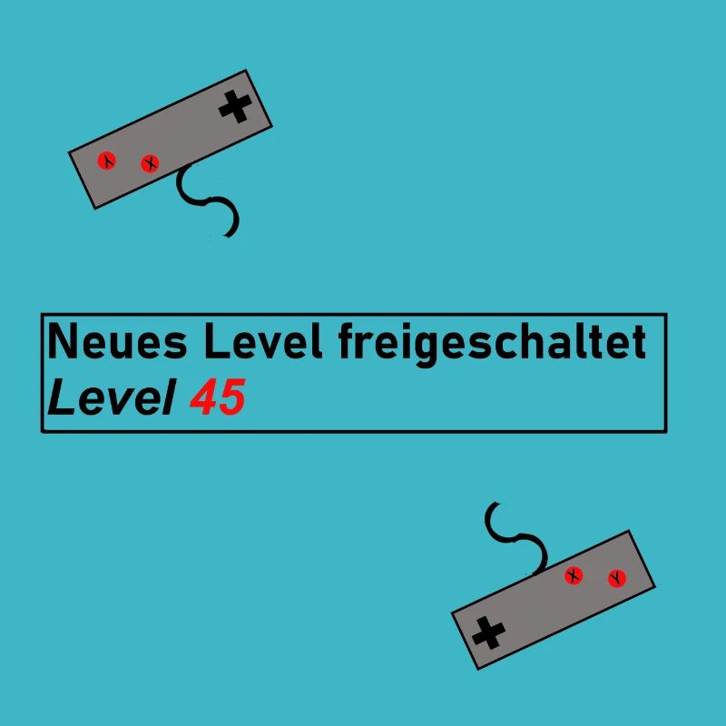 Gaming Level Up Geburtstag Geschenk Geschenkidee