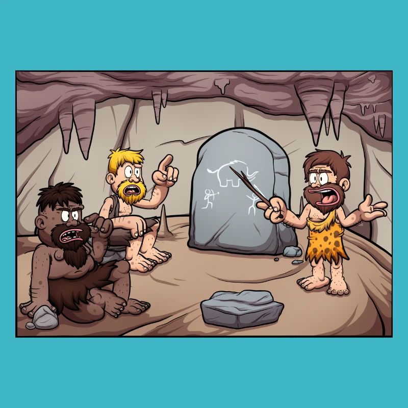 Cavemen Learning