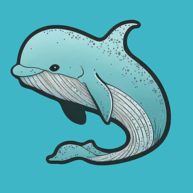 Dolphin Comic mignon Anime Cartoon Cute Babies