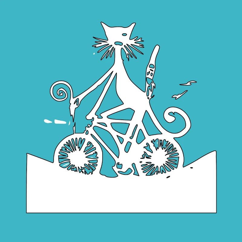 The Unreal White Cat
