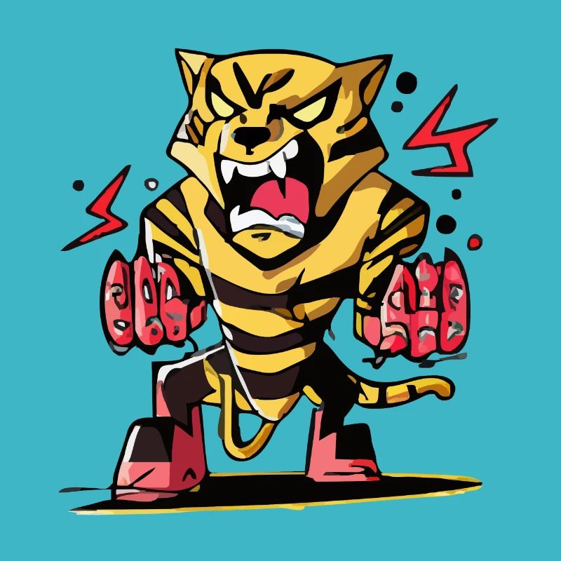 Axo the angry tiger