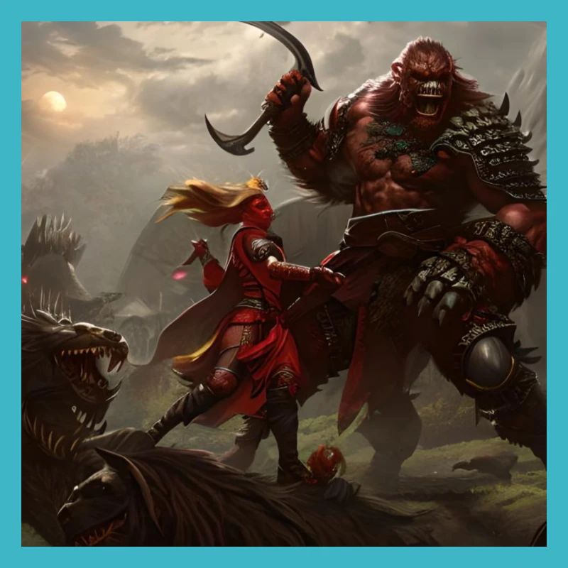 Orc vs. Woman