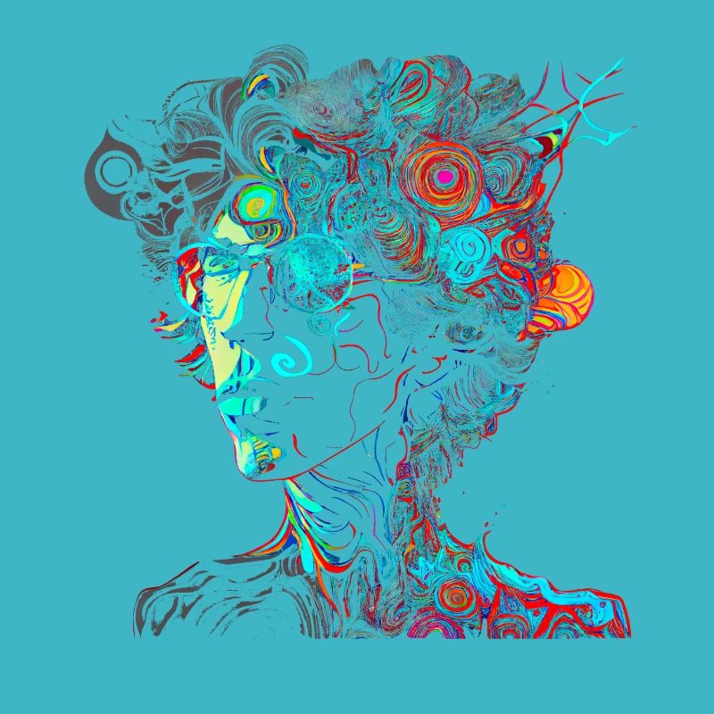 Psychedelic Art, Glasses - Open Mind
