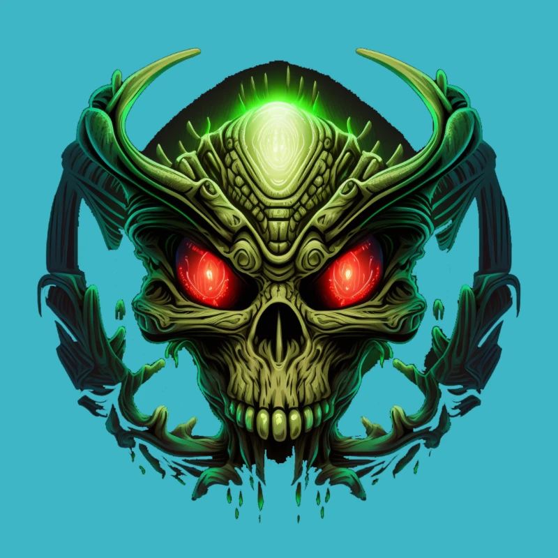 skull alien