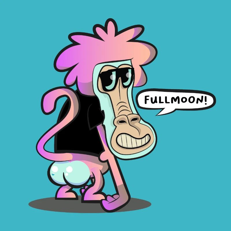Baboon FullMoon