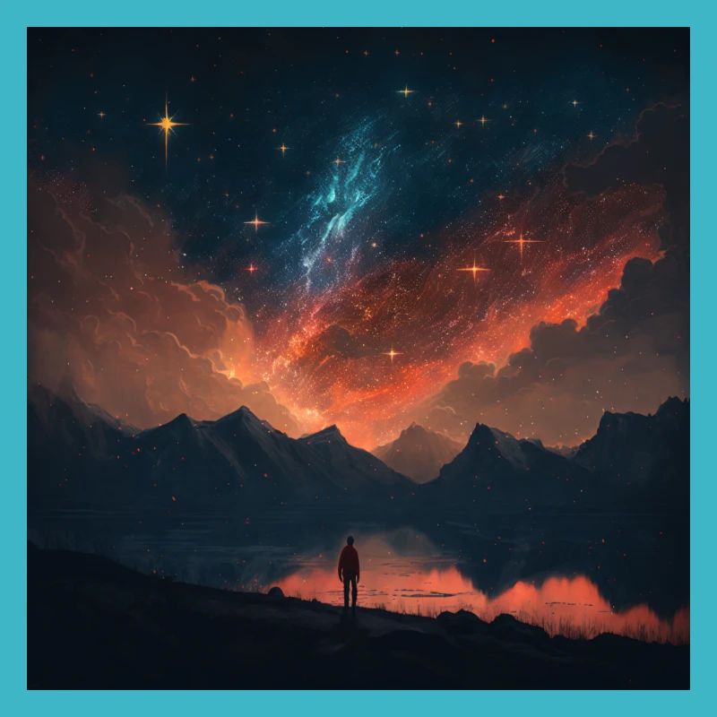 The Sky at midnight