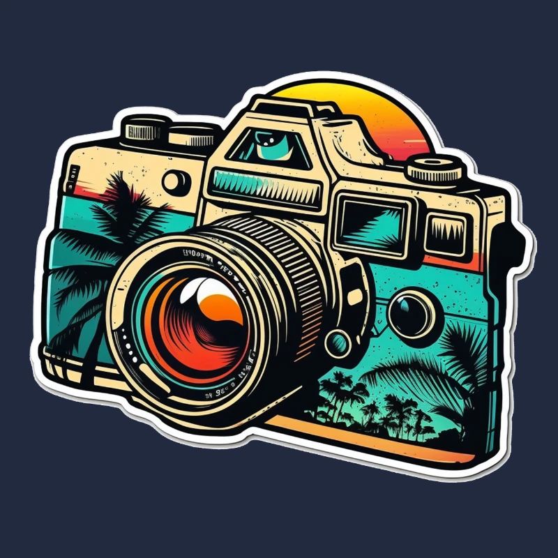 Retro Style Camera