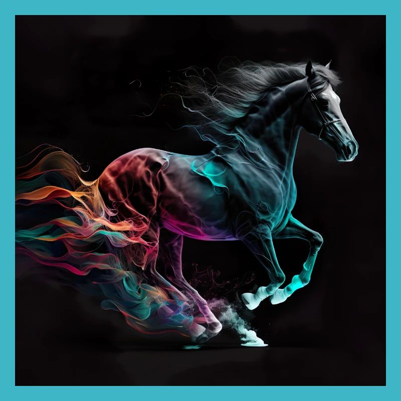 Cheval fougueux n°2