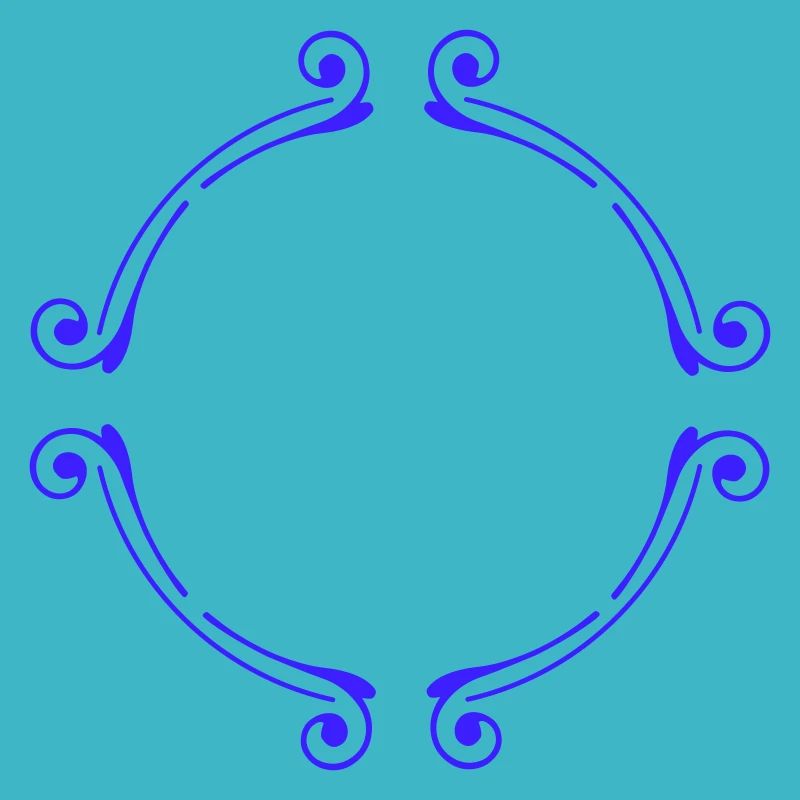 nice round Frame | Vectorgraphic
