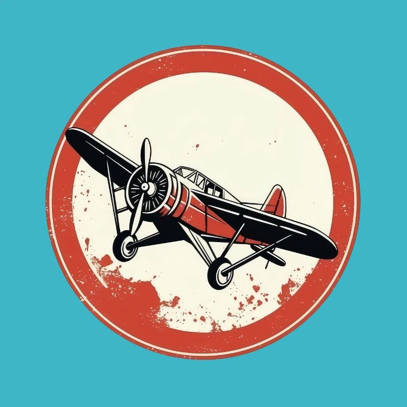 Airplane Retro Propeller