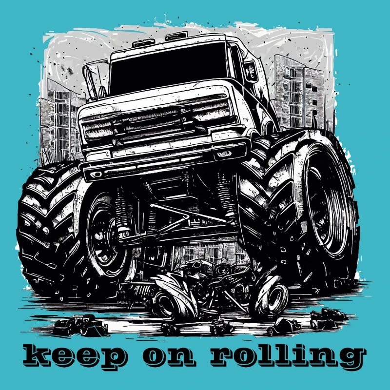 Monstertruck keep on rolling