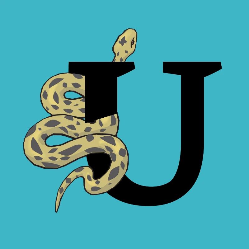 Lettre u serpent