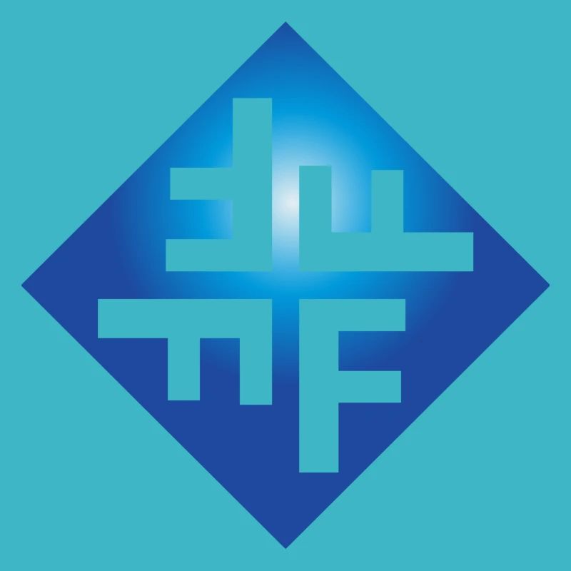 Blau geschnittene Fliese