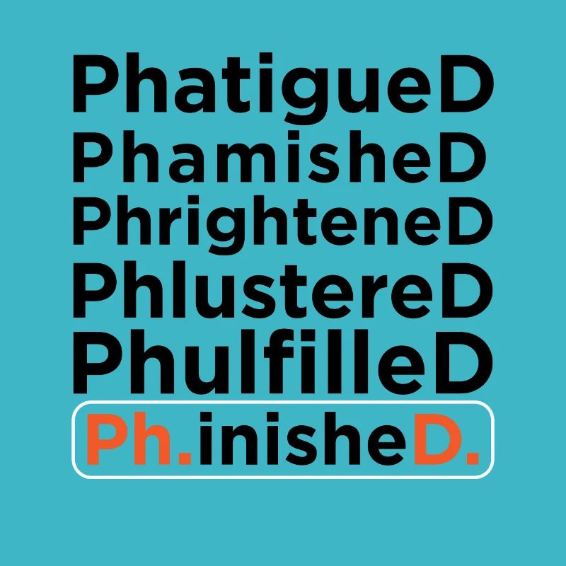 Ph.D. Doktor PHD Degree Promotion