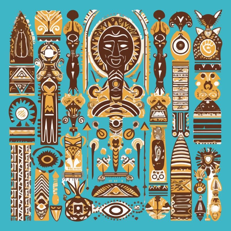 Afrikanische Folklore