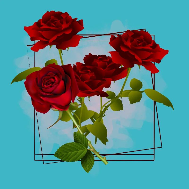 Blumen Rahmen