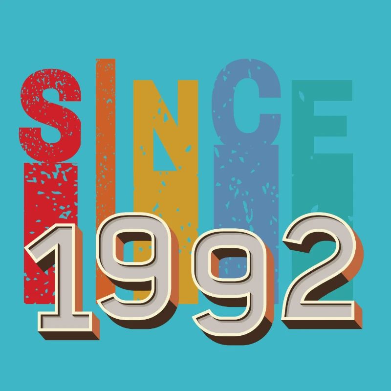 Since 1992 retro