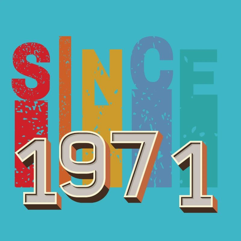 Since 1971 retro