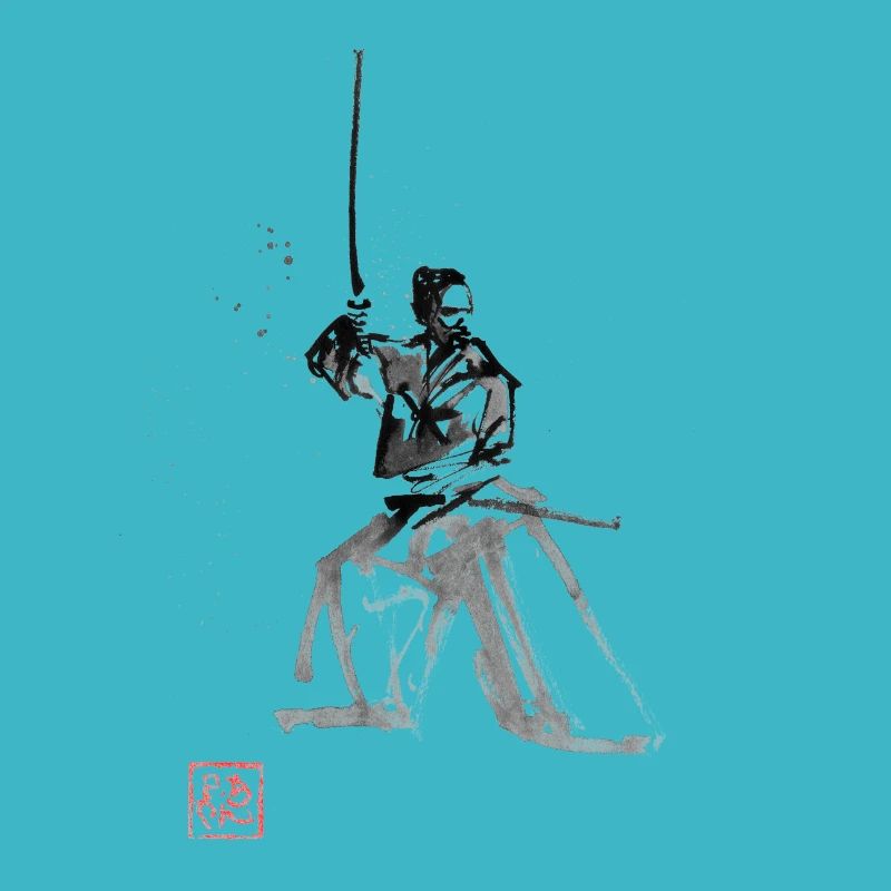 samurai en garde
