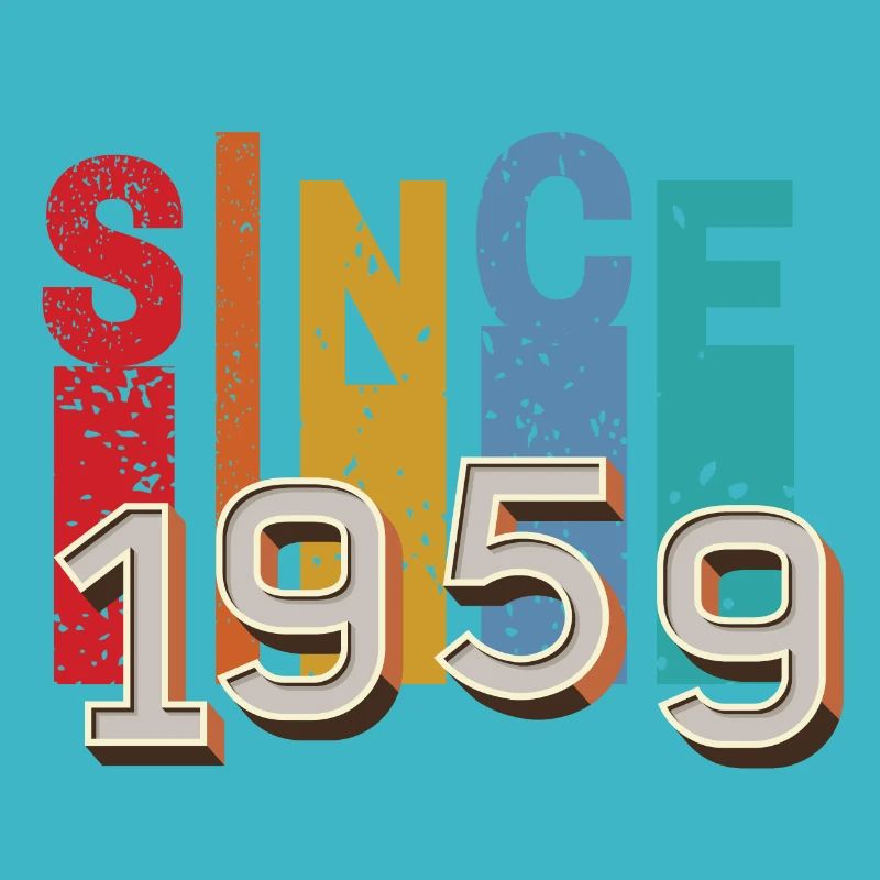Since 1959 retro