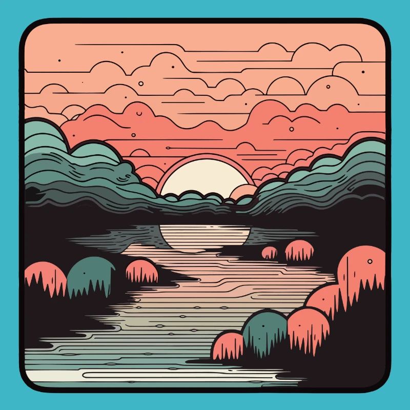 Coucher de soleil