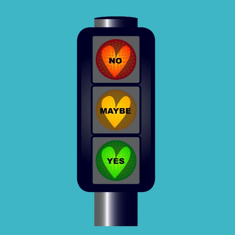 Yes No Maybe Traffic Lights