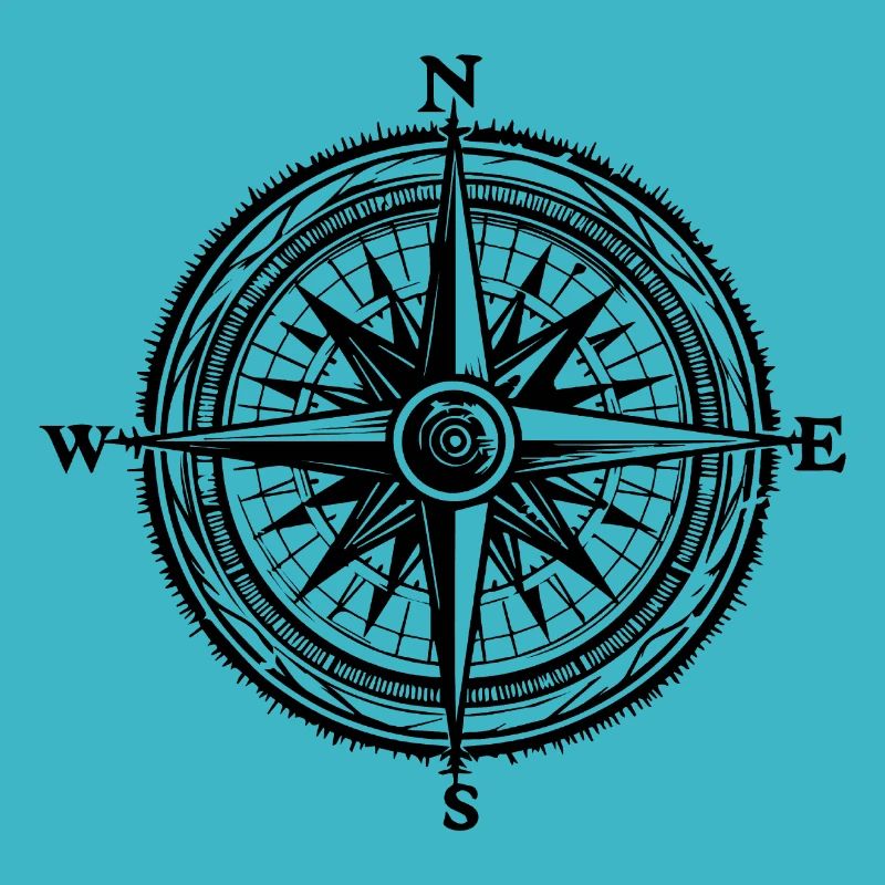 Compass Nautical Sailboat Seafarer