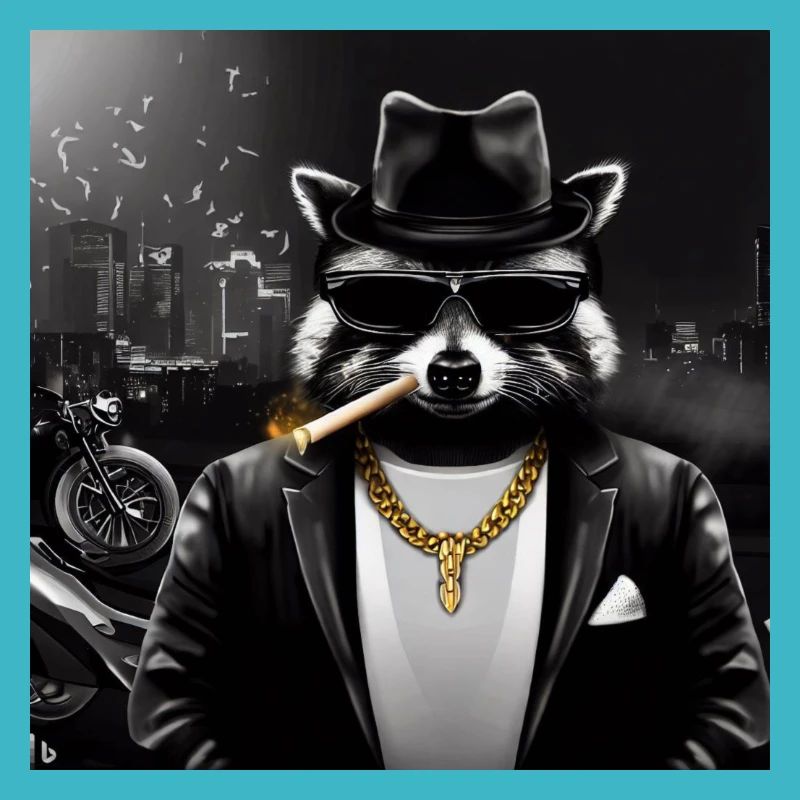Gangster Waschbär
