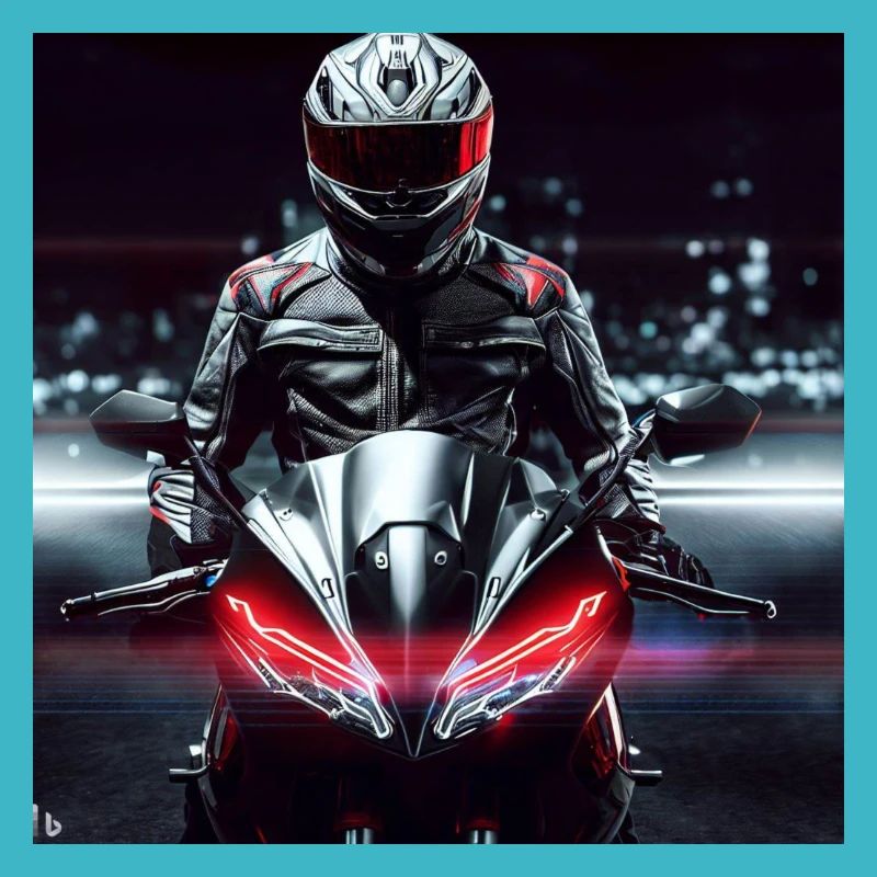 Motorrad digitale Kunst