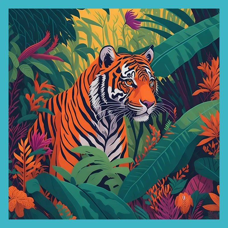 Tiger Dschungel