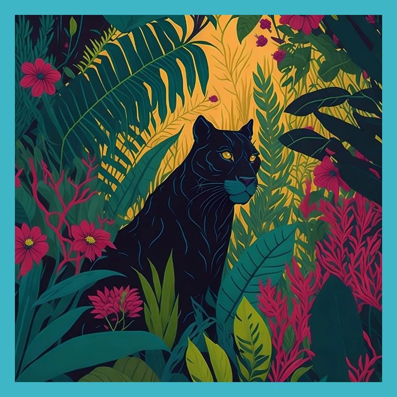 Jungle de la panthère noire