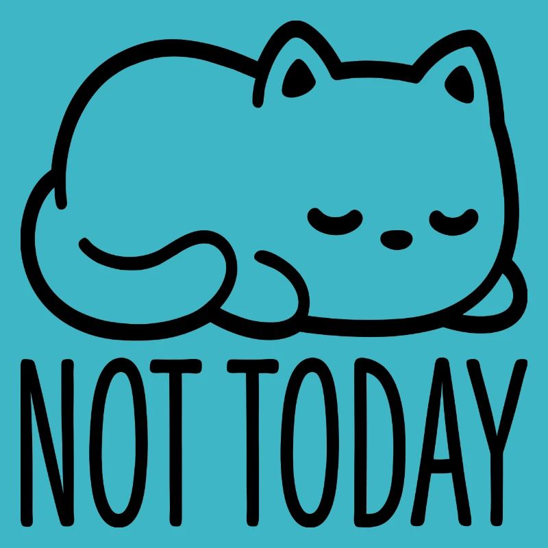 Pas aujourd’hui Cat Hangover