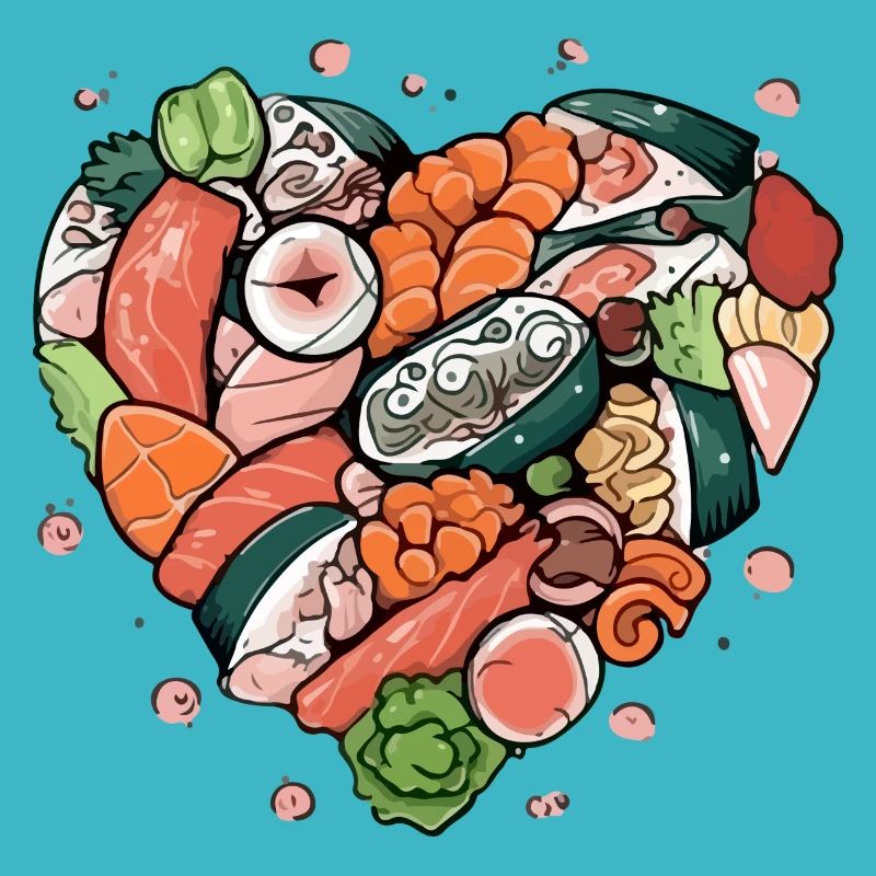 Die Liebe zu Sushi