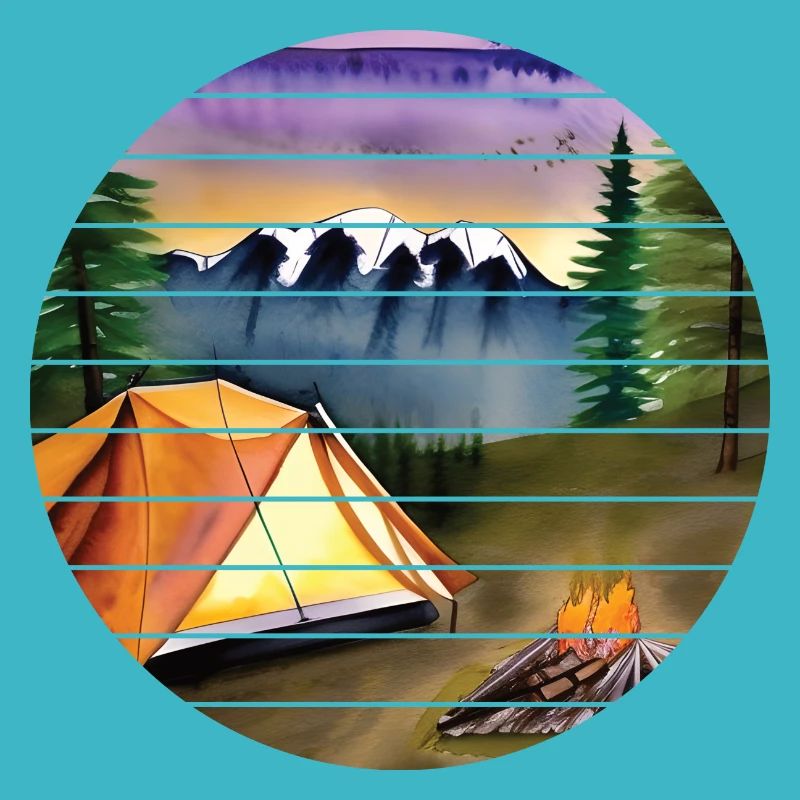 Camping Geschenk Camp Wohnwagen Zelten Wohnmobil