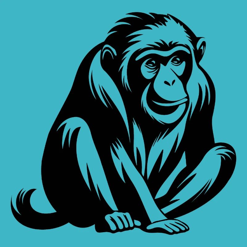 Singe Singe Visage de Singe Jungle