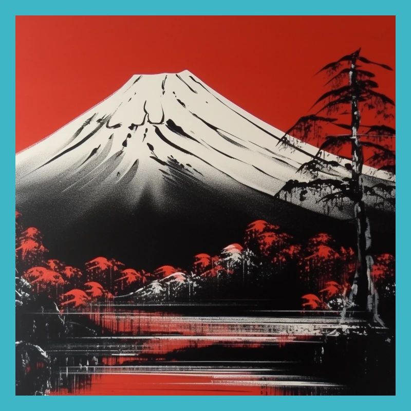 Mountain romance on Mount Fuji
