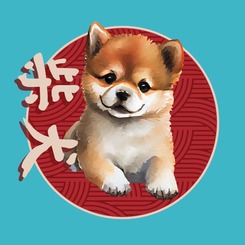 Chiot japonais Shiba Inu
