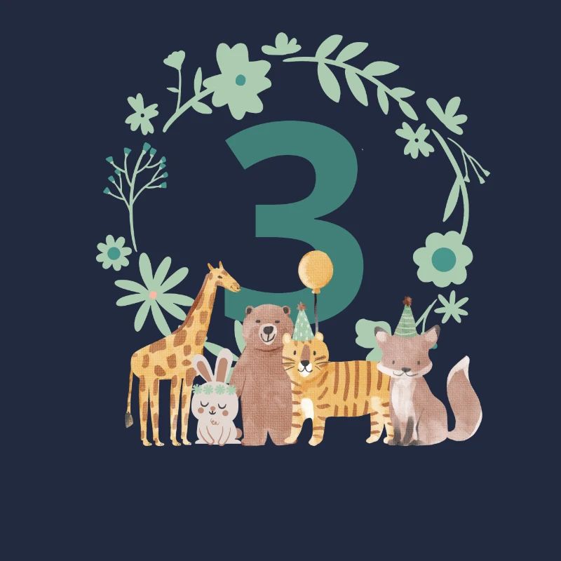 3rd anniversary - third anniversary animals